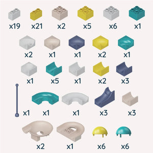 Kingdom Playroom Marble Run Building Blocks 100 pcs