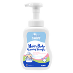 babySWIPE Hair & Body Foaming Shampoo 400ml