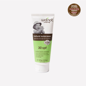 WOTNOT 30 SPF Natural Baby Sunscreen 100g