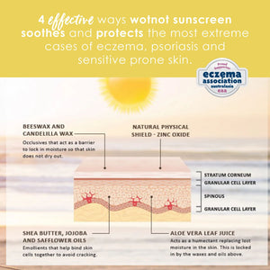 WOTNOT 30 SPF Natural Baby Sunscreen 100g